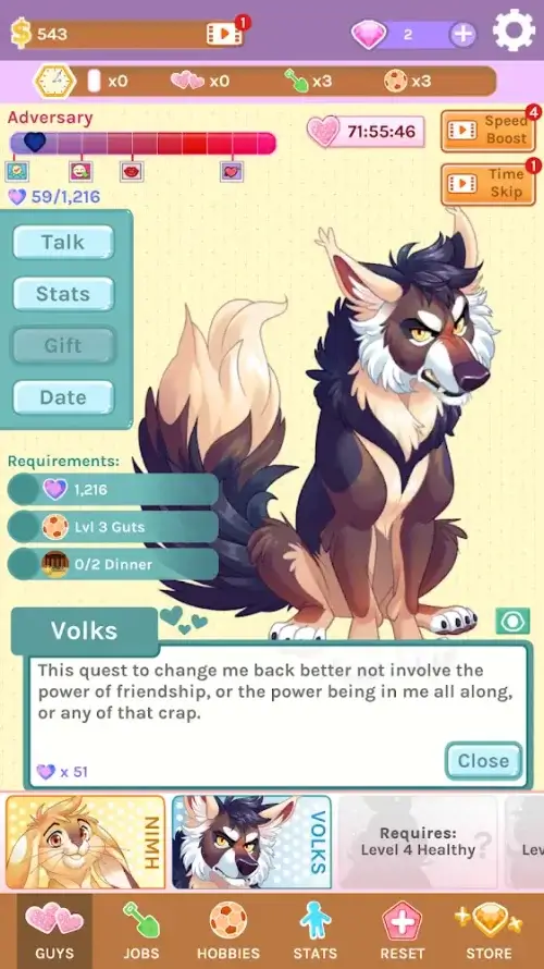 Blush Blush - Idle Otome Game Ảnh chụp màn hình 3