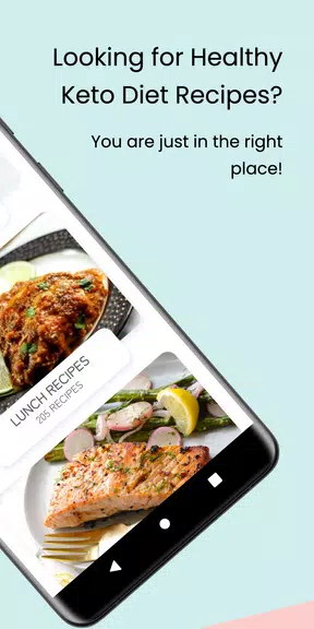 Keto Diet: Low Carb Recipes Screenshot 1