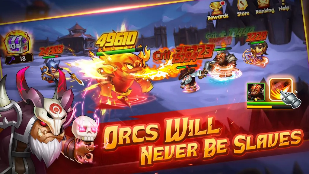Magic Orcs: Free Battle RPG Screenshot 3