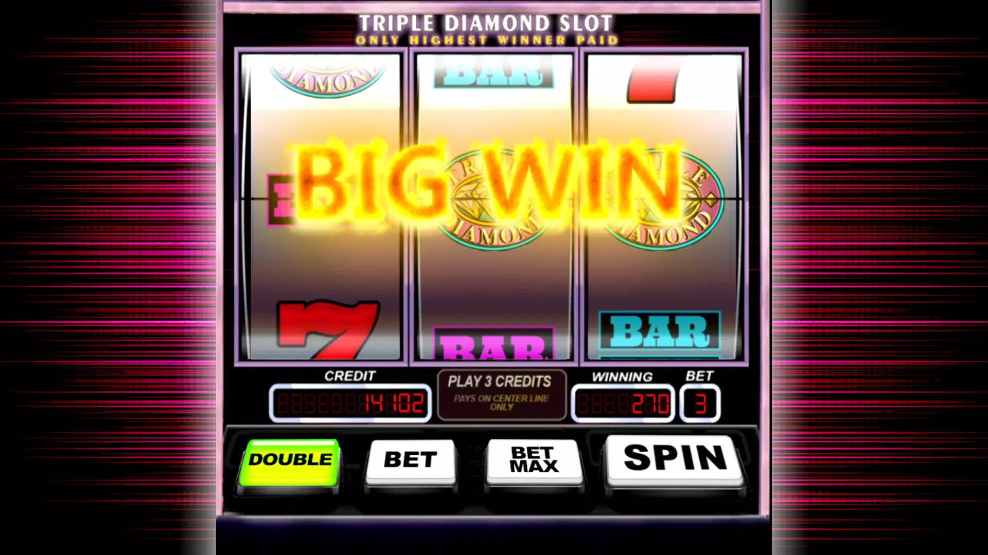 Triple Pay Diamond Slot Ekran Görüntüsü 2