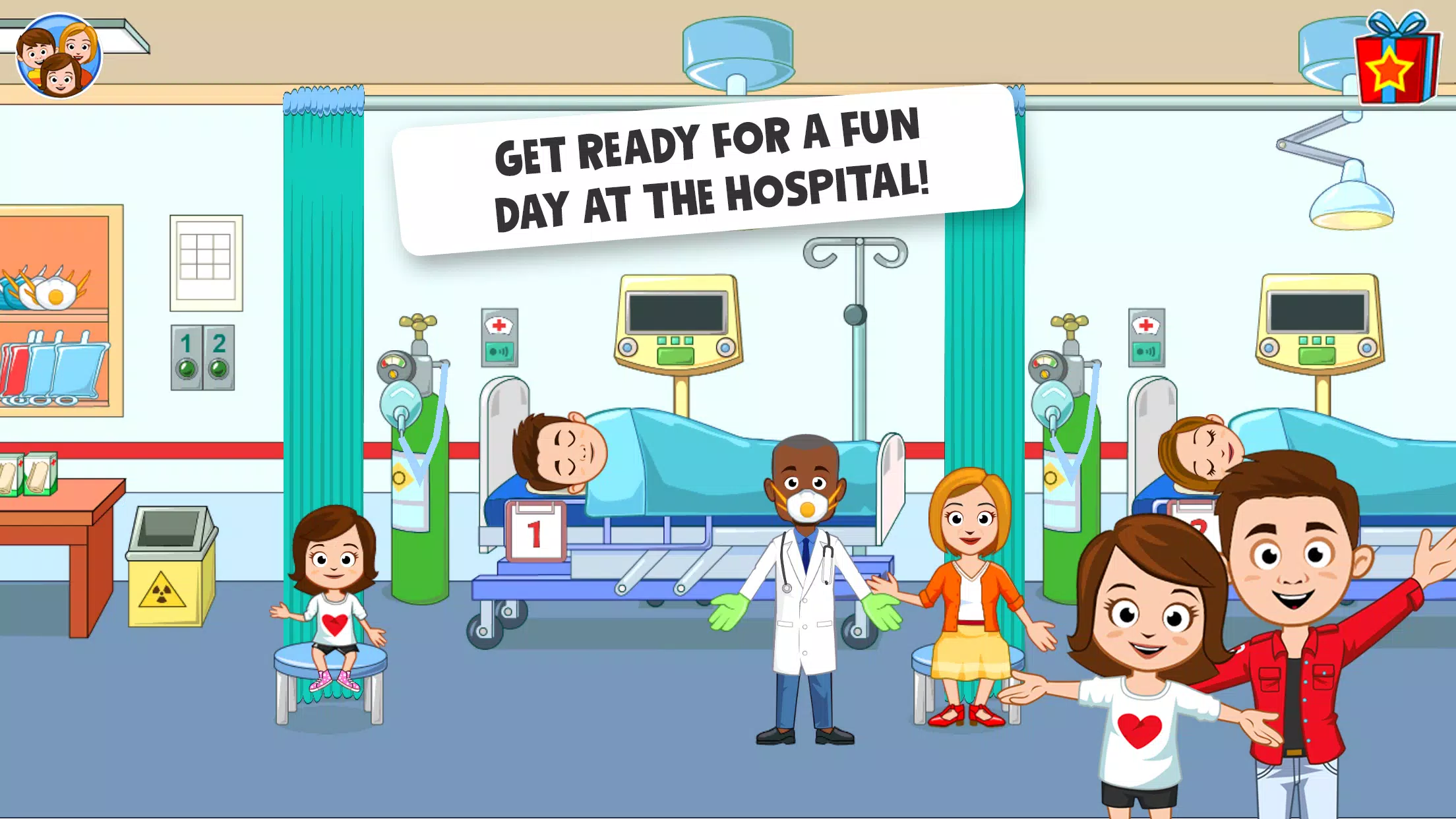 My Town Hospital - Doctor game Screenshot 1