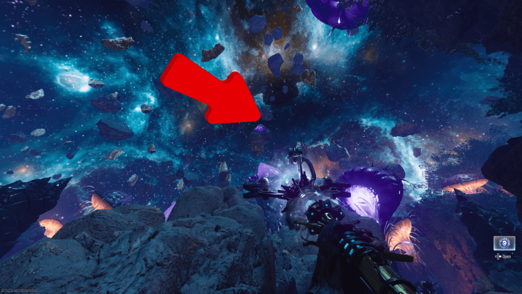 Batu Terapung di Nexus Aether Gelap