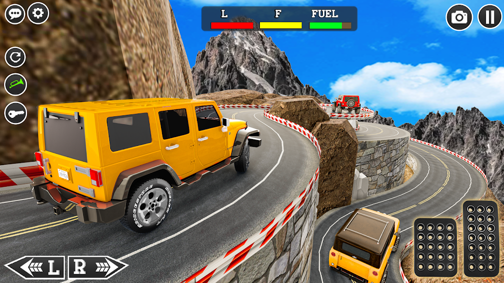 4x4 Mountain Climb Car Games স্ক্রিনশট 0