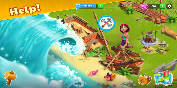 Bermuda Adventures Farm Spiele Screenshot 1