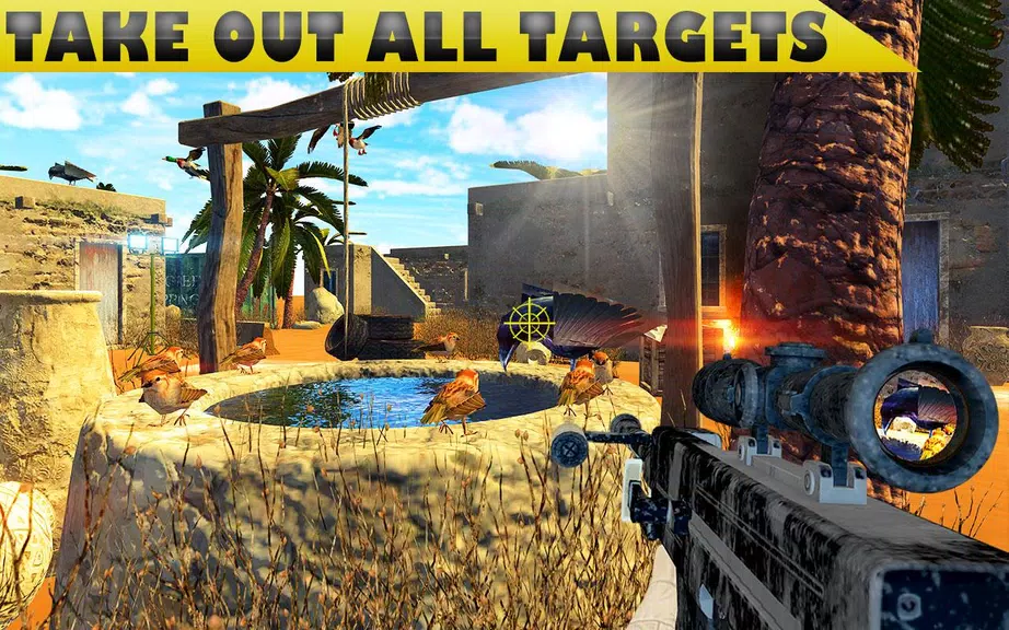 Desert Birds Sniper Shooter 3D ภาพหน้าจอ 3