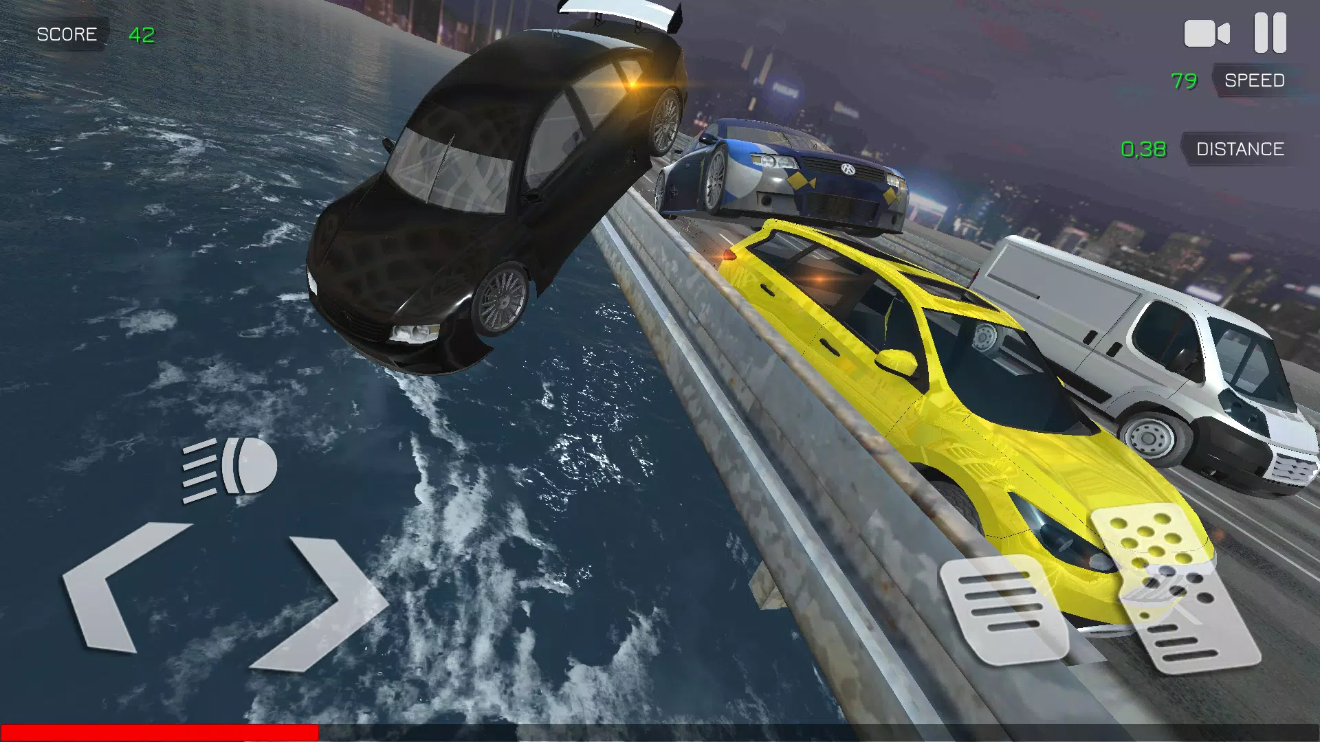 Passat High-Speed Traffic Race Capture d'écran 1