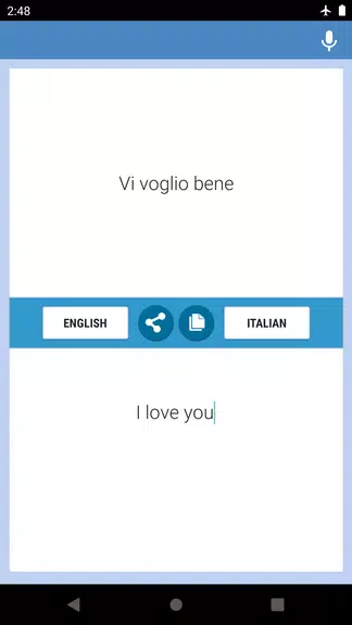 English-Italian Translator Capture d'écran 1