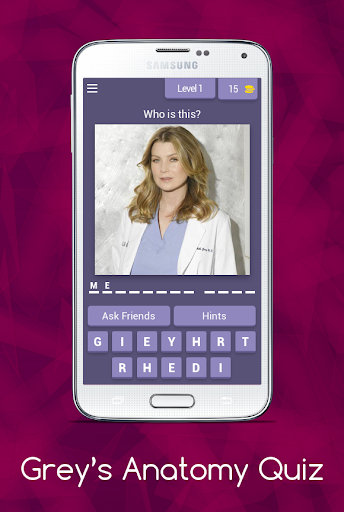 Grey’s Anatomy Quiz - Guess al Скриншот 0