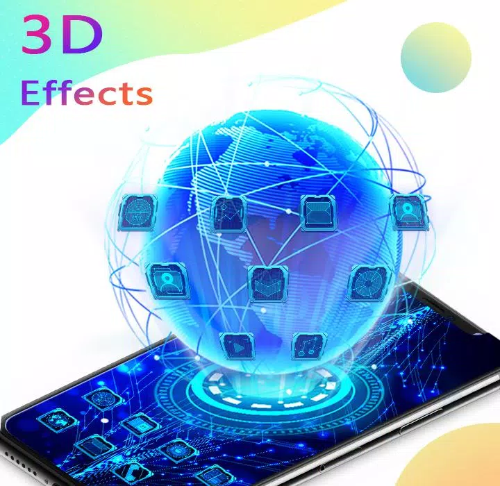 U Launcher 3D स्क्रीनशॉट 0