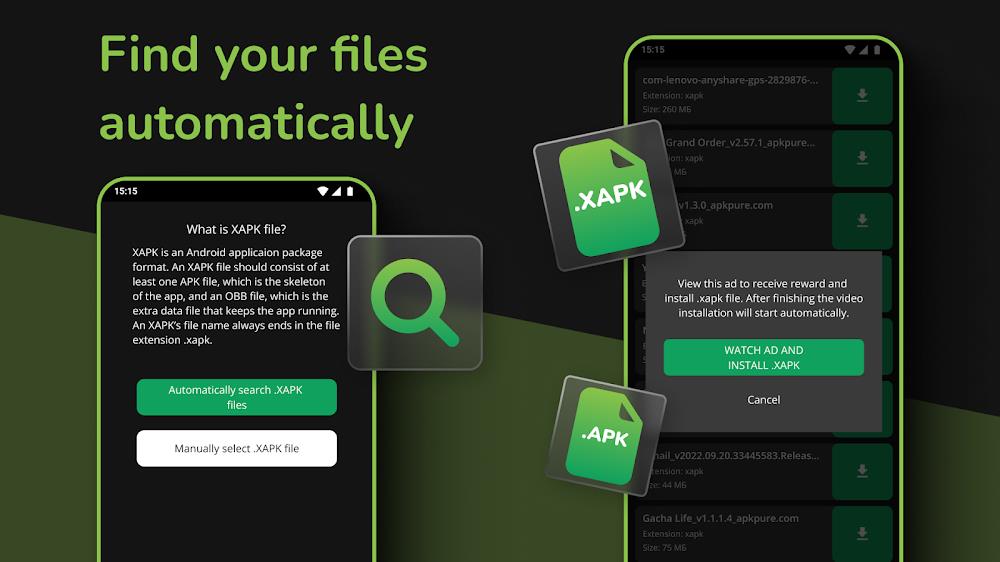 Schermata XAPK Installer 1