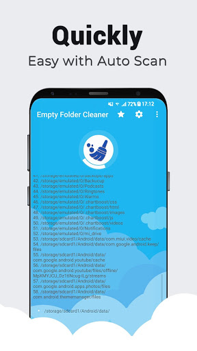 Empty Folder Cleaner Скриншот 1