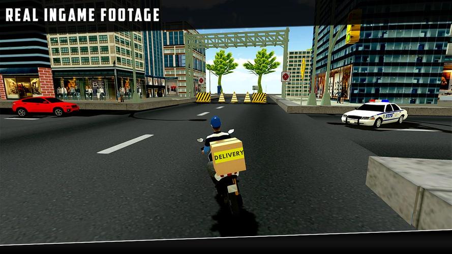 City Courier Delivery Rider Скриншот 2