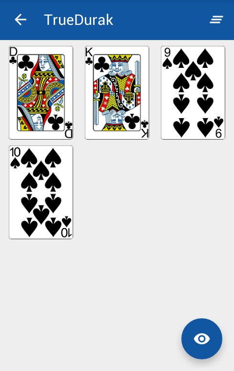 True Durak – game needs at least 3 devices to play Ekran Görüntüsü 1