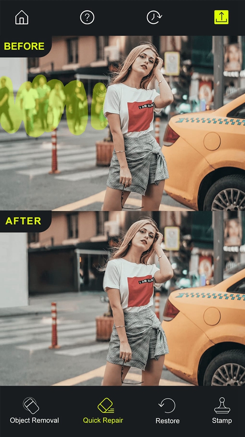 Photo Retouch Tangkapan skrin 2