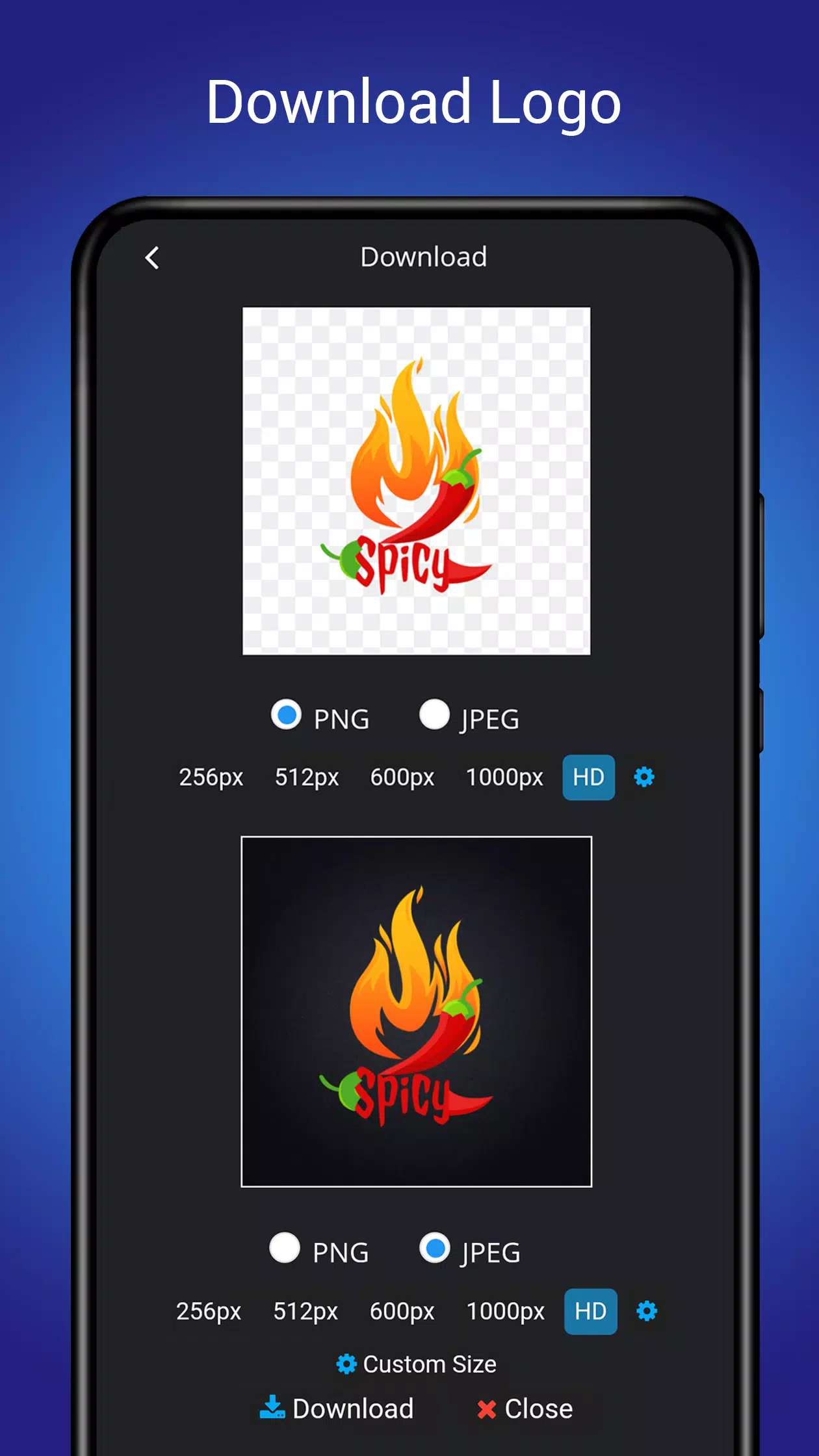 Logo maker Design Logo creator Tangkapan skrin 3