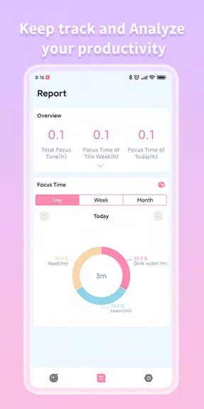 Brain Focus Productivity Timer Tangkapan skrin 2