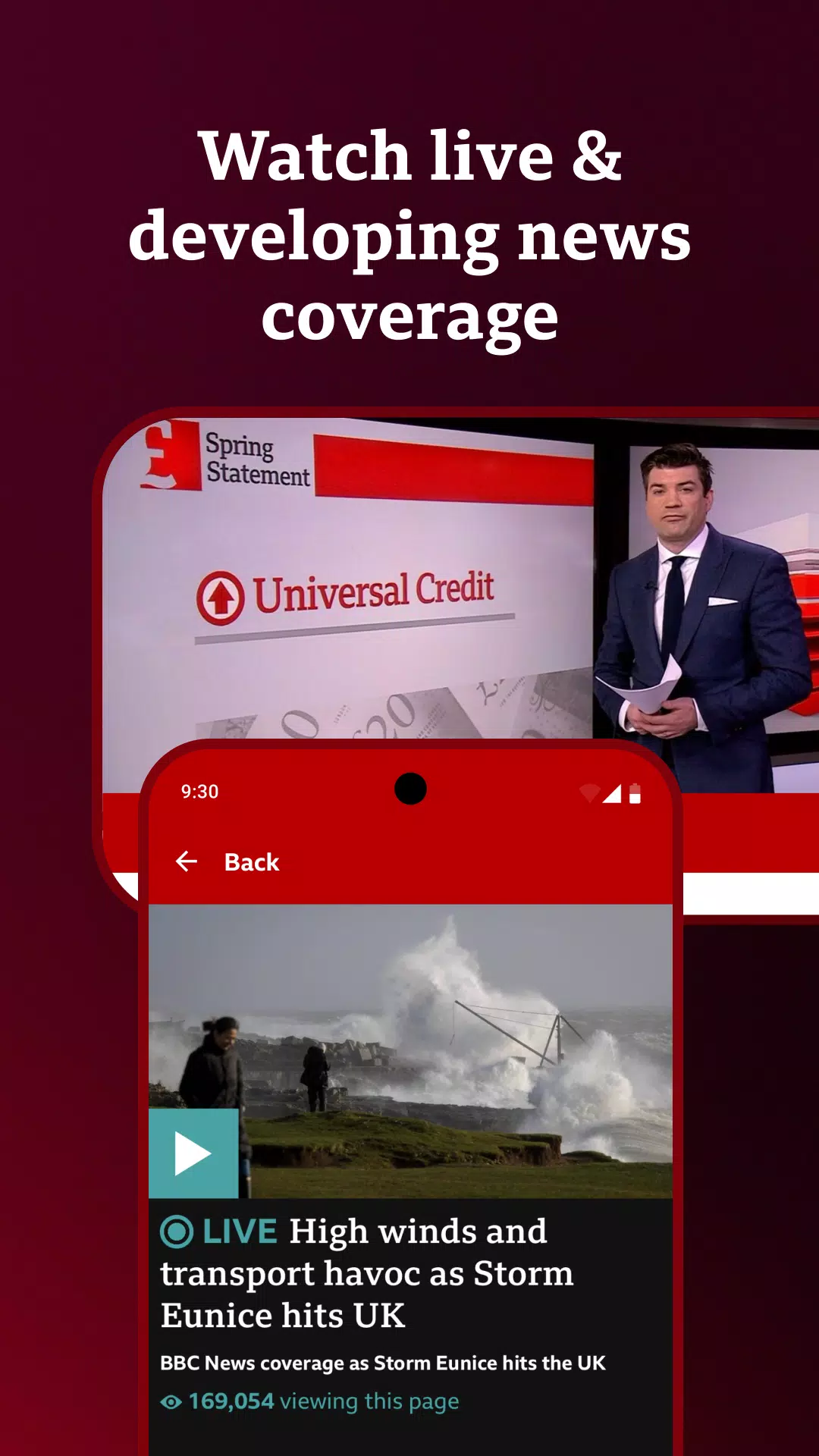 Schermata BBC News 2