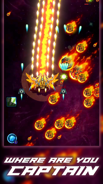 Galaxy Squad: Space Shooter Mod স্ক্রিনশট 1