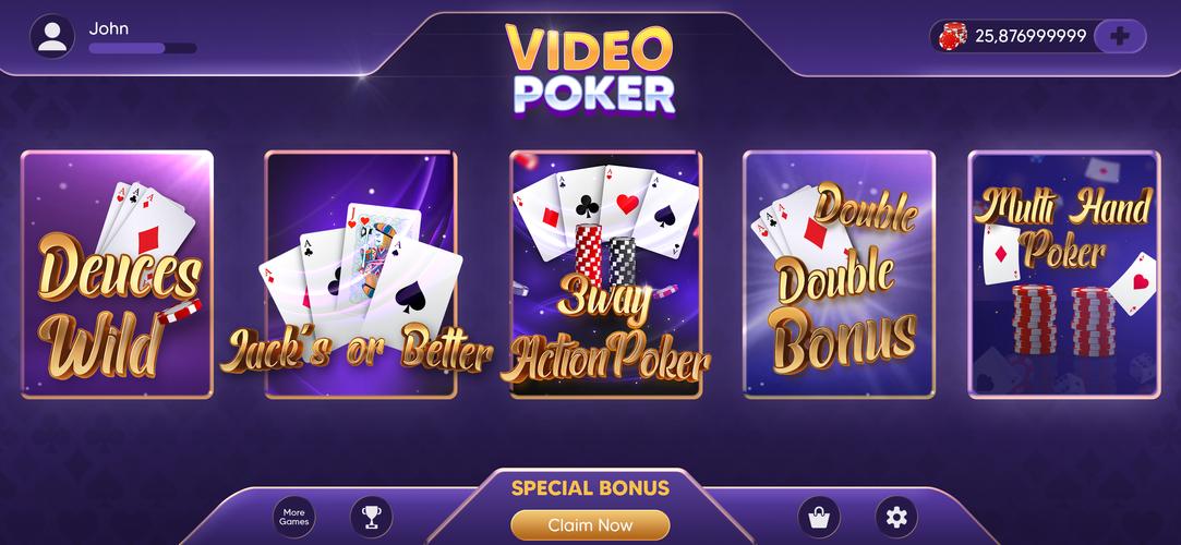Video Poker Plus应用截图第0张