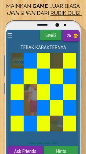 Schermata Upin & Ipin Rubik Quiz 1