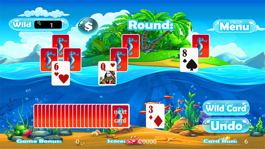 Tri Peaks Solitaire Classic Zrzut ekranu 2