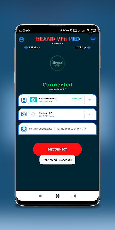 Brand VPN Pro स्क्रीनशॉट 2