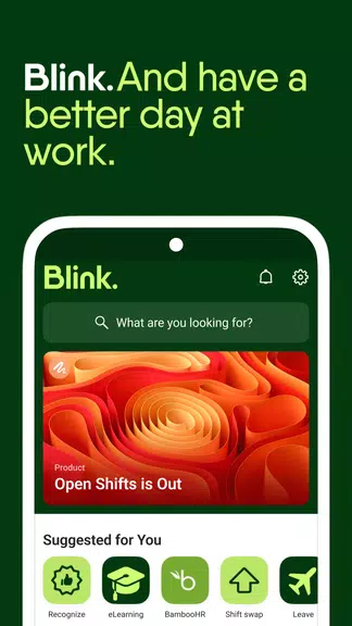 Schermata Blink - The Frontline App 0