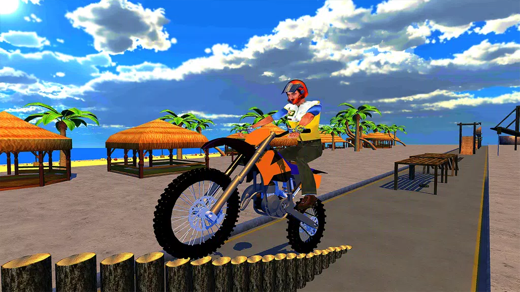 Racing Bike Stunts & Ramp Riding Zrzut ekranu 3