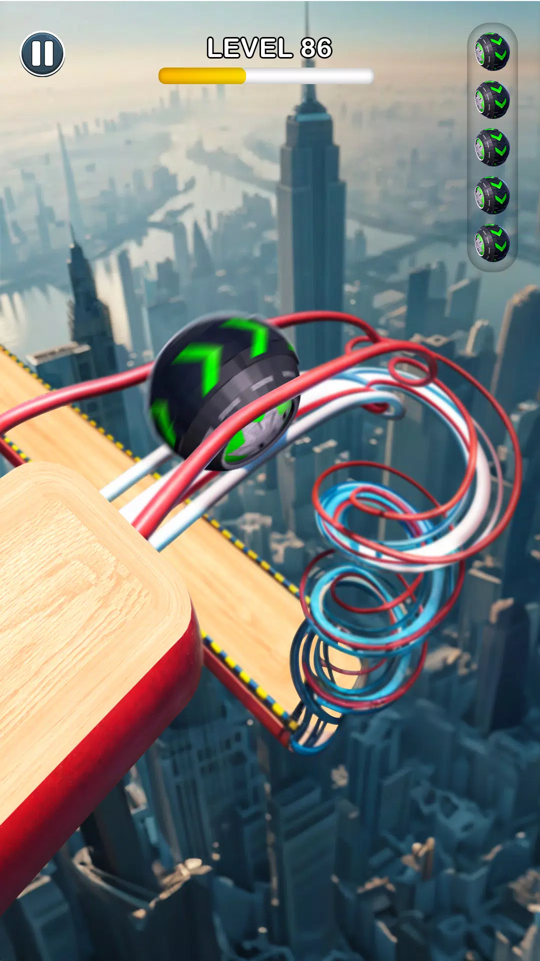 Rolling Ball Sky Escape應用截圖第3張