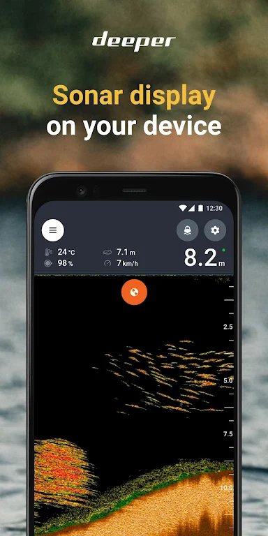 Fish Deeper - Fishing App Captura de tela 2