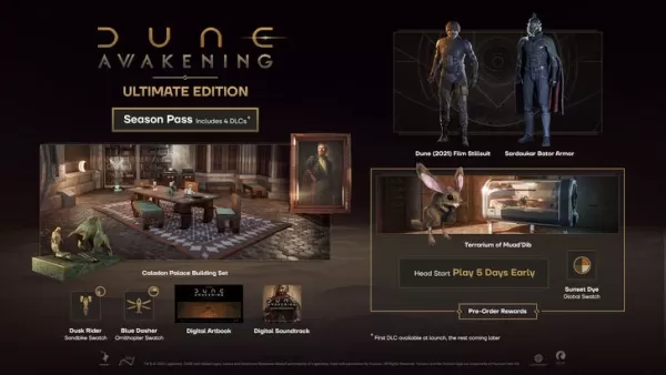 Dune : 각성 | 조기 액세스 방법 : 가격, 출시 시간 및 카운트 다운