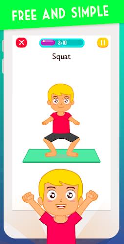 Exercise for Kids at home スクリーンショット 2