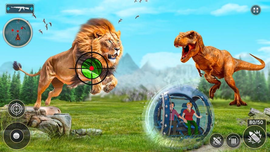 Lion Games - Sniper Hunting Captura de pantalla 1