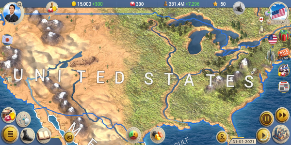 Schermata MA 2 – President Simulator 2