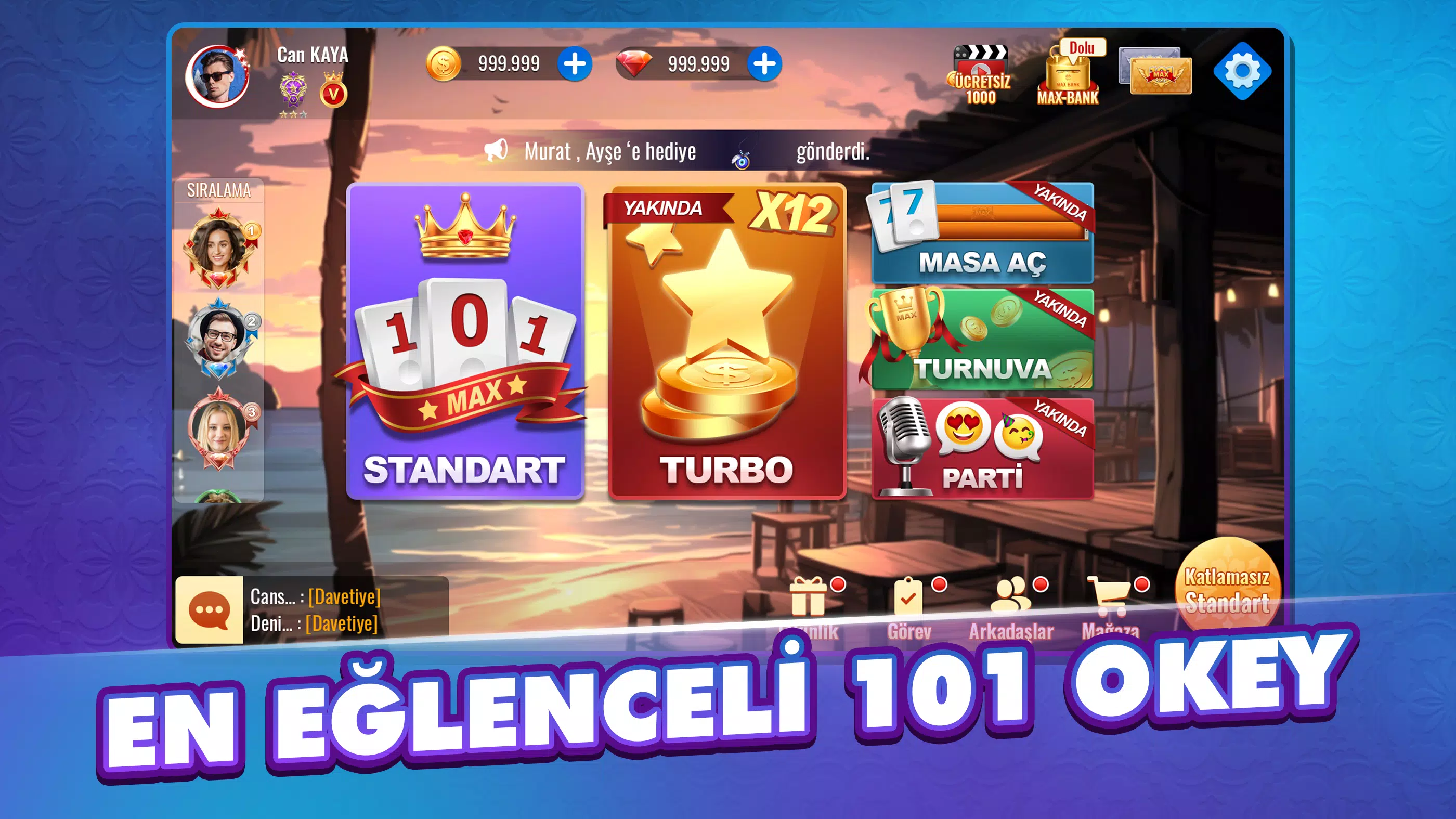 101 Okey Max Zrzut ekranu 0