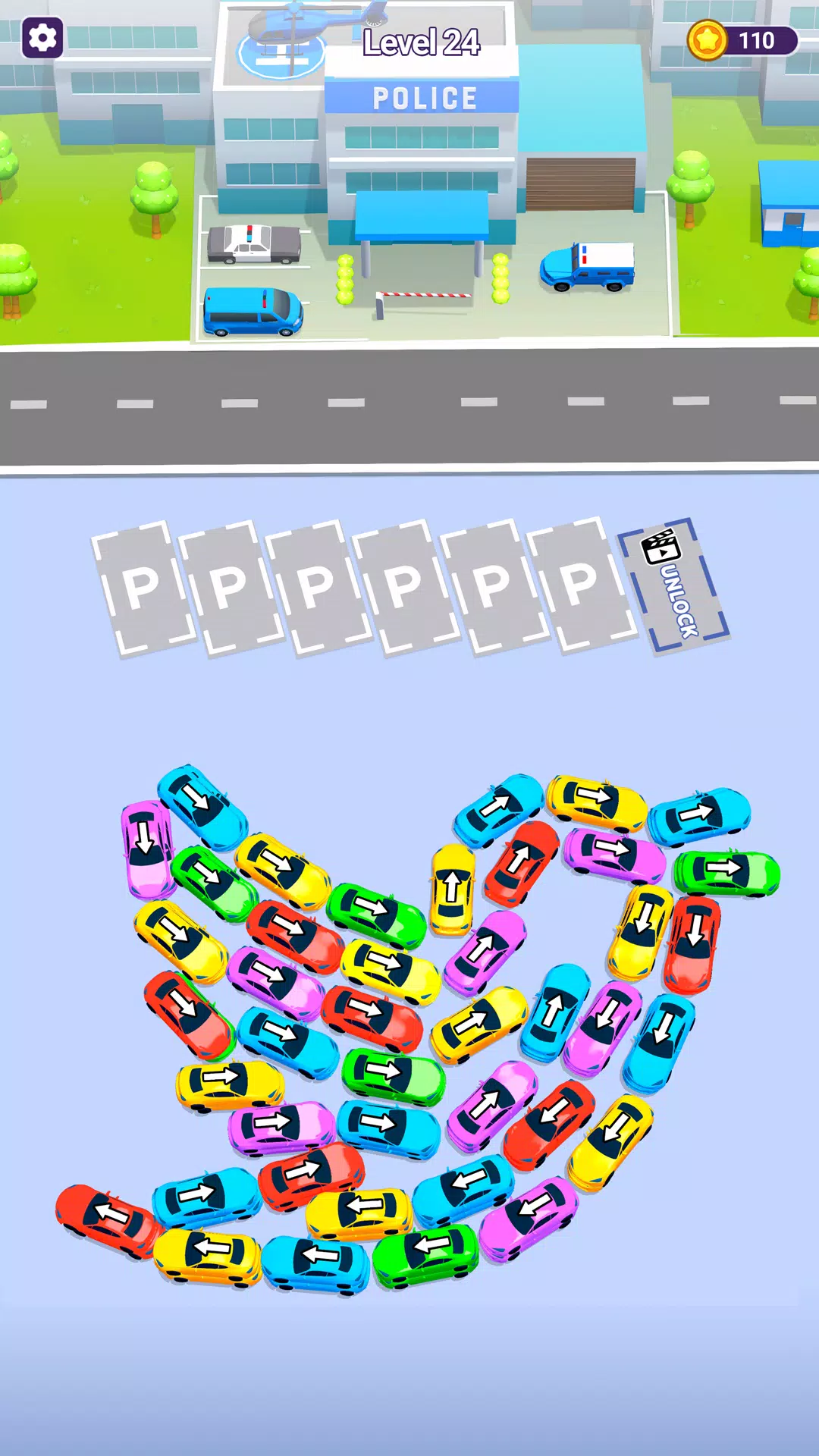 Mini Car Jam: Parking Puzzle Скриншот 3