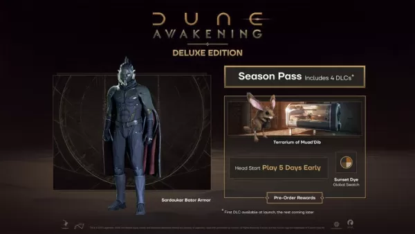 Dune : 각성 | 조기 액세스 방법 : 가격, 출시 시간 및 카운트 다운