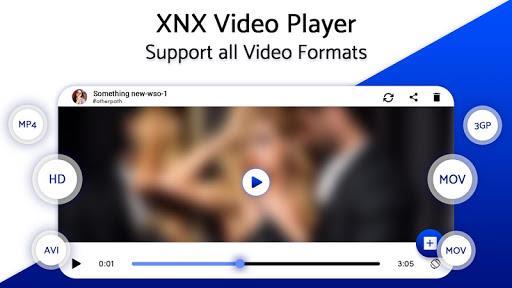 XNX Video Player - All Format HD Video Player Tangkapan skrin 2