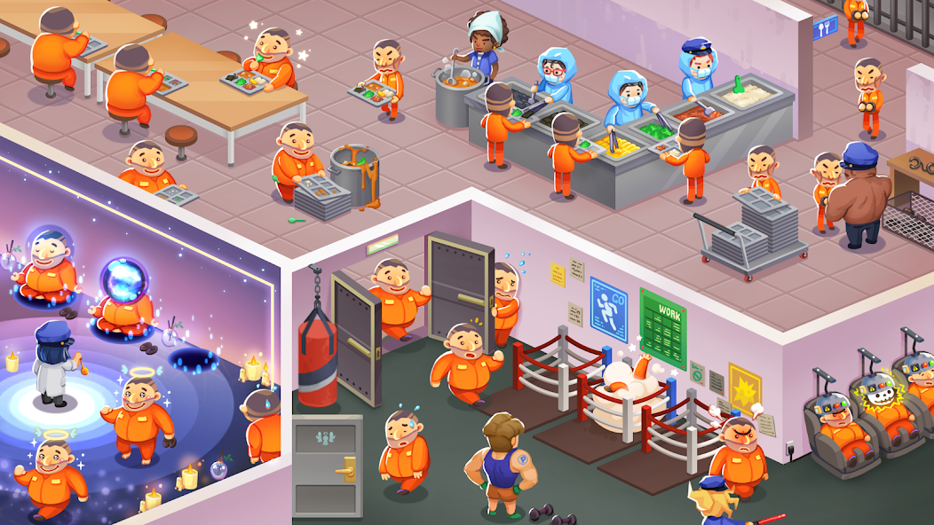 Idle Prison Tycoon Mod Zrzut ekranu 2