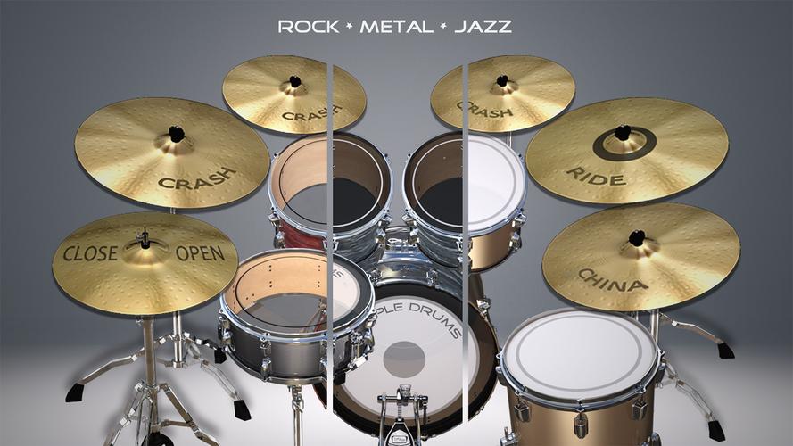Simple Drums Basic - Drum Set Capture d'écran 2