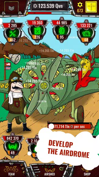 Schermata Aviator - idle clicker game 0