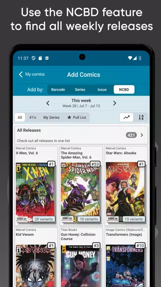 CLZ Comics - comic collection Tangkapan skrin 2