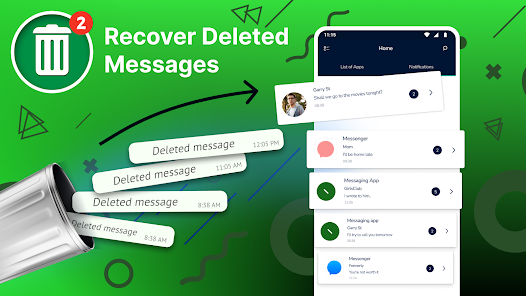 Deleted Messages Recovery স্ক্রিনশট 3