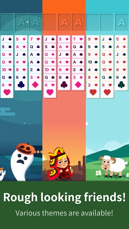 FreeCell Friends ဖန်သားပြင်ဓာတ်ပုံ 2