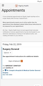 my portal. by Dignity Health Ảnh chụp màn hình 1