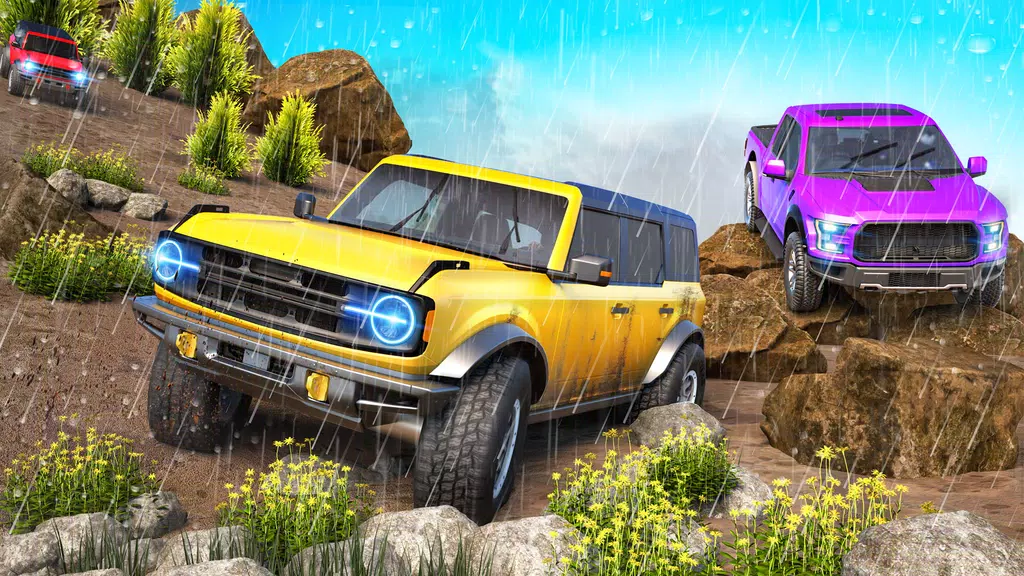 jeep games 4x4 off road car 3d スクリーンショット 1