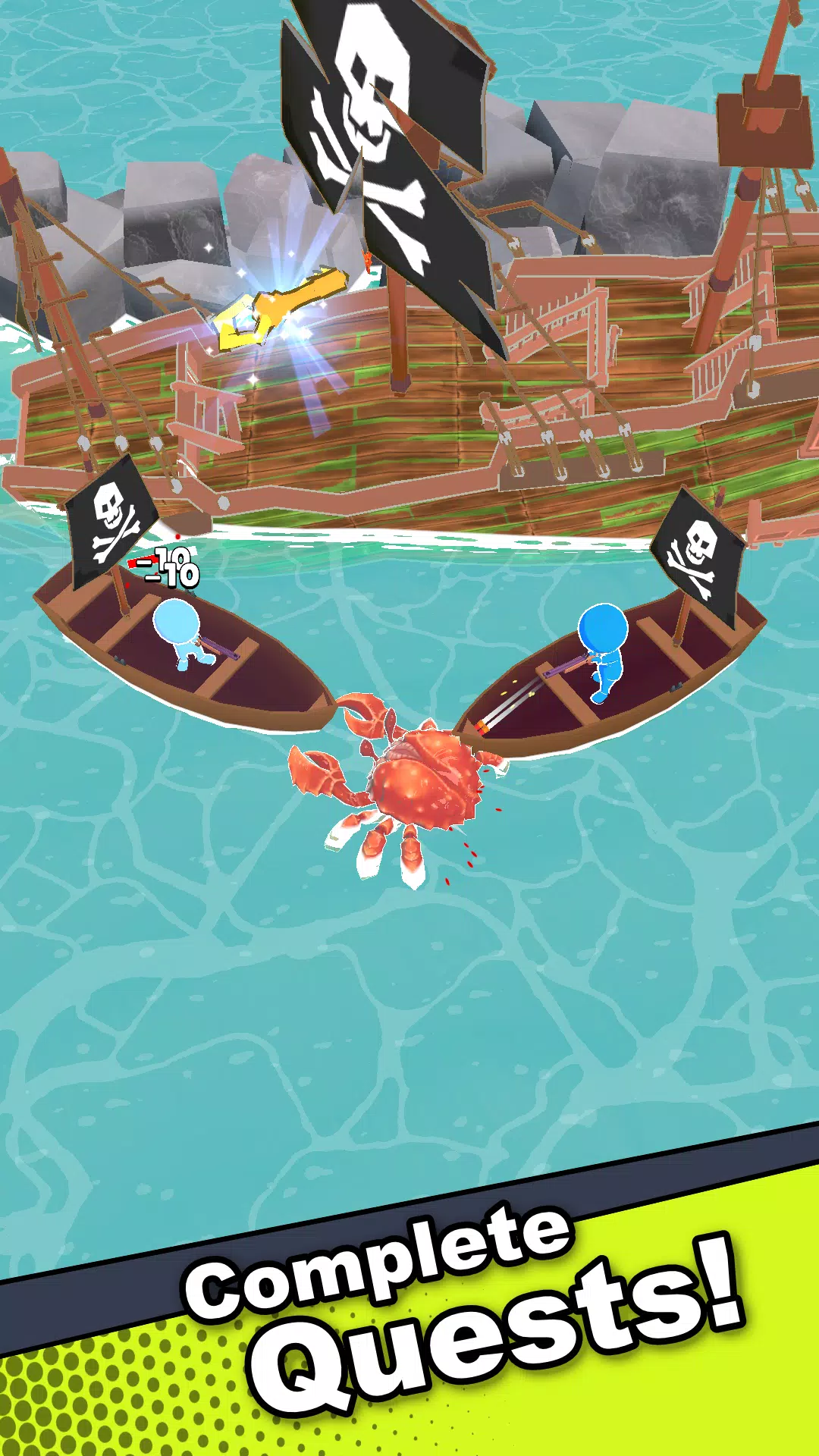 Crab Life - Idle Rpg Zrzut ekranu 0