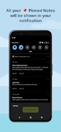 Notes - Pin to notification Скриншот 2