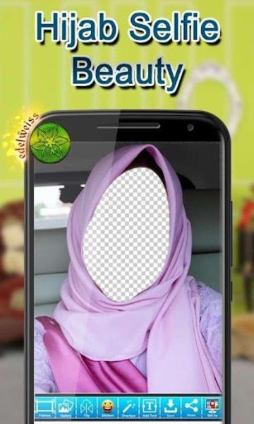 Schermata Hijab Selfie Beauty 2