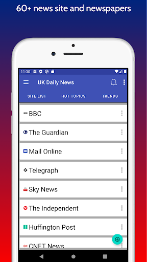 UK Daily News Captura de pantalla 0